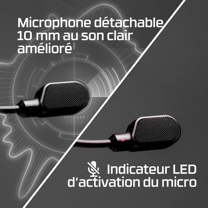 Casque Gamer Filaire - HyperX Cloud III - pour PC & console - Noir