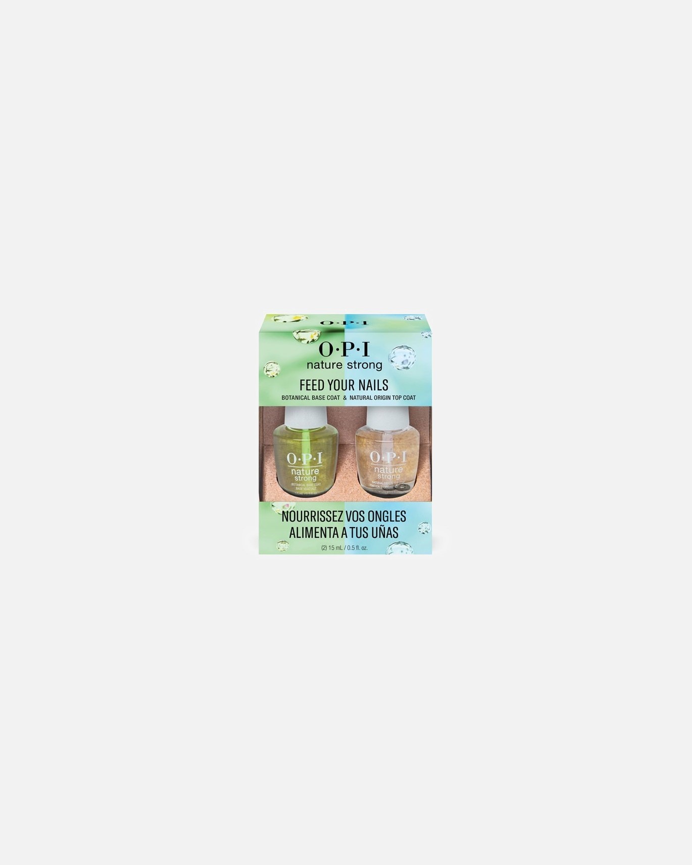 OPI lak na nechty Nature Strong Duo-Balenie – 1 kus