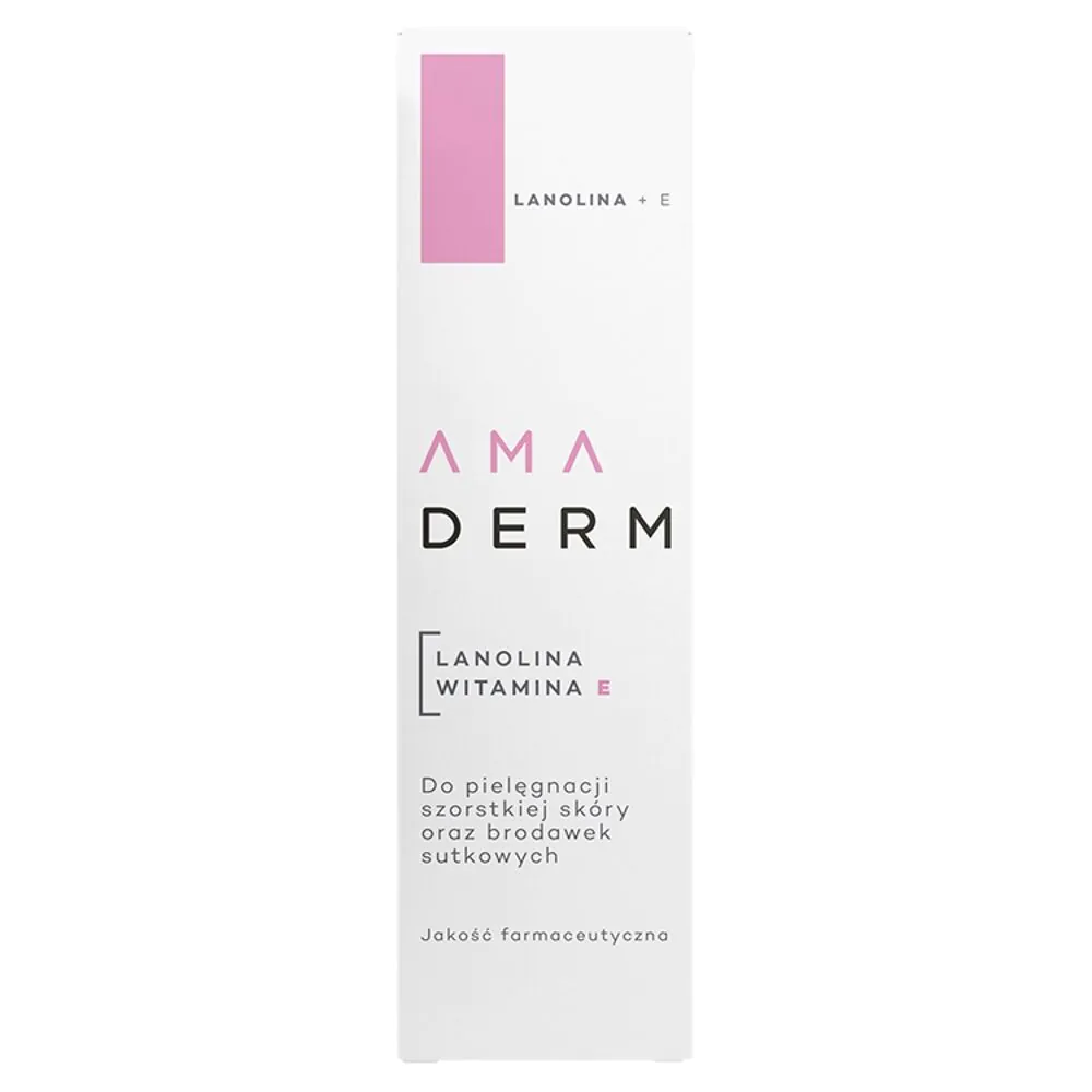 Amderm Lanolina + Witamina E Maść
