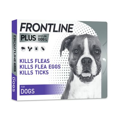 FRONTLINE® Plus Spot On til hunde - L (20-40 kg)