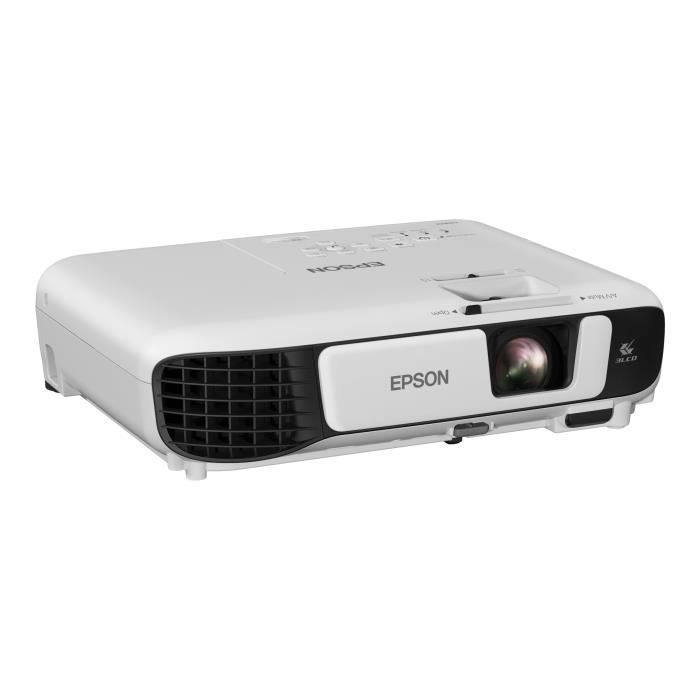 EPSON Projecteur 3LCD EB-W42 - Portable - 3600 lumens (blanc) - 3600 lumens (couleur) - WXGA (1280 x 800) - 16:10 - 720p