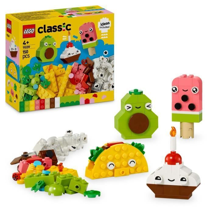 LEGO Classic 11039 Comida Creativa - Juguete de construcción para niños a partir de 4 años.