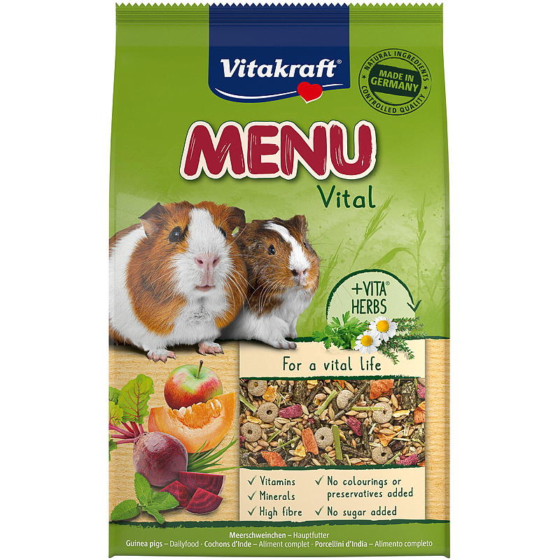 Vitakraft Perlehøne til 3 kg, Meny Vital
