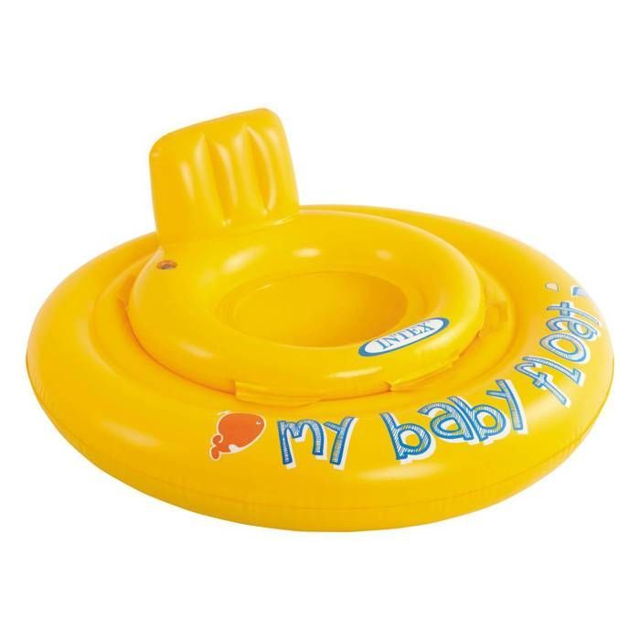 Flotador hinchable para bebé - INTEX - Amarillo - A partir de 6 meses - Unisex - 70 cm
