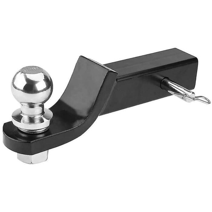 Bola de remolque cromada con capacidad para 50 mm de diámetro, repuestos para remolques, accesorios para vehículos recreativos.