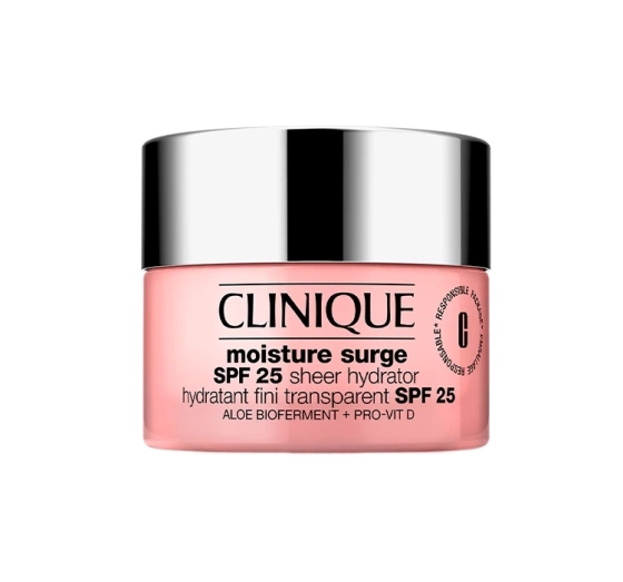 Clinique Moisture Surge SPF25 Sheer Hydrator nawilżający krem do twarzy 30ml