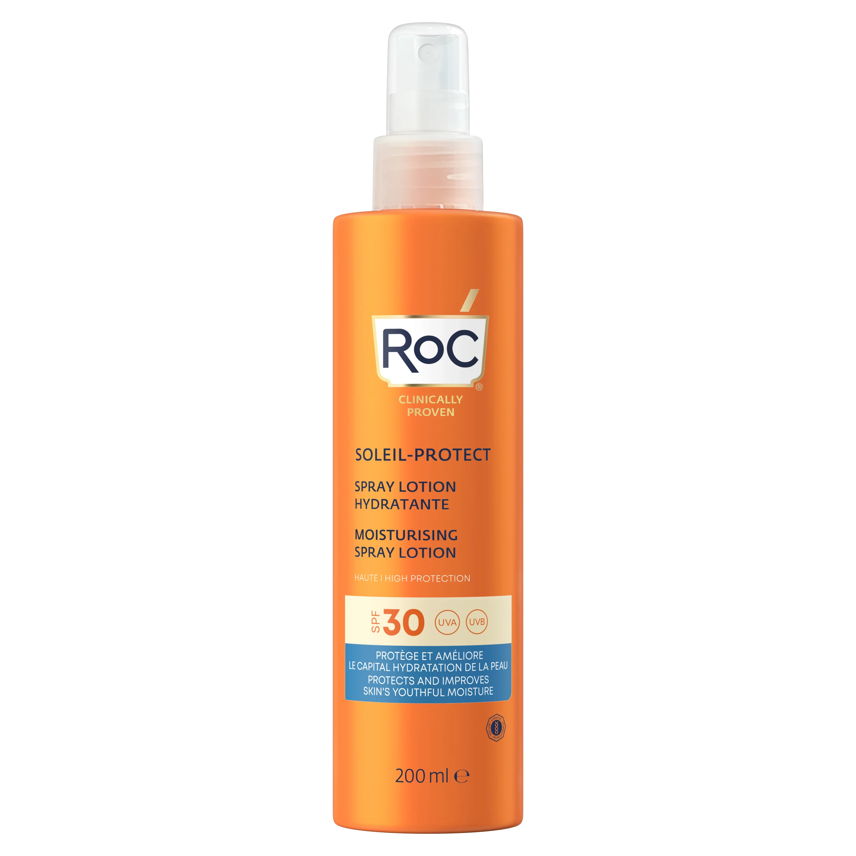 Soleil-Protect Lozione Spray Solare Corpo Idratante SPF30 - Spray solare corpo alta prot.