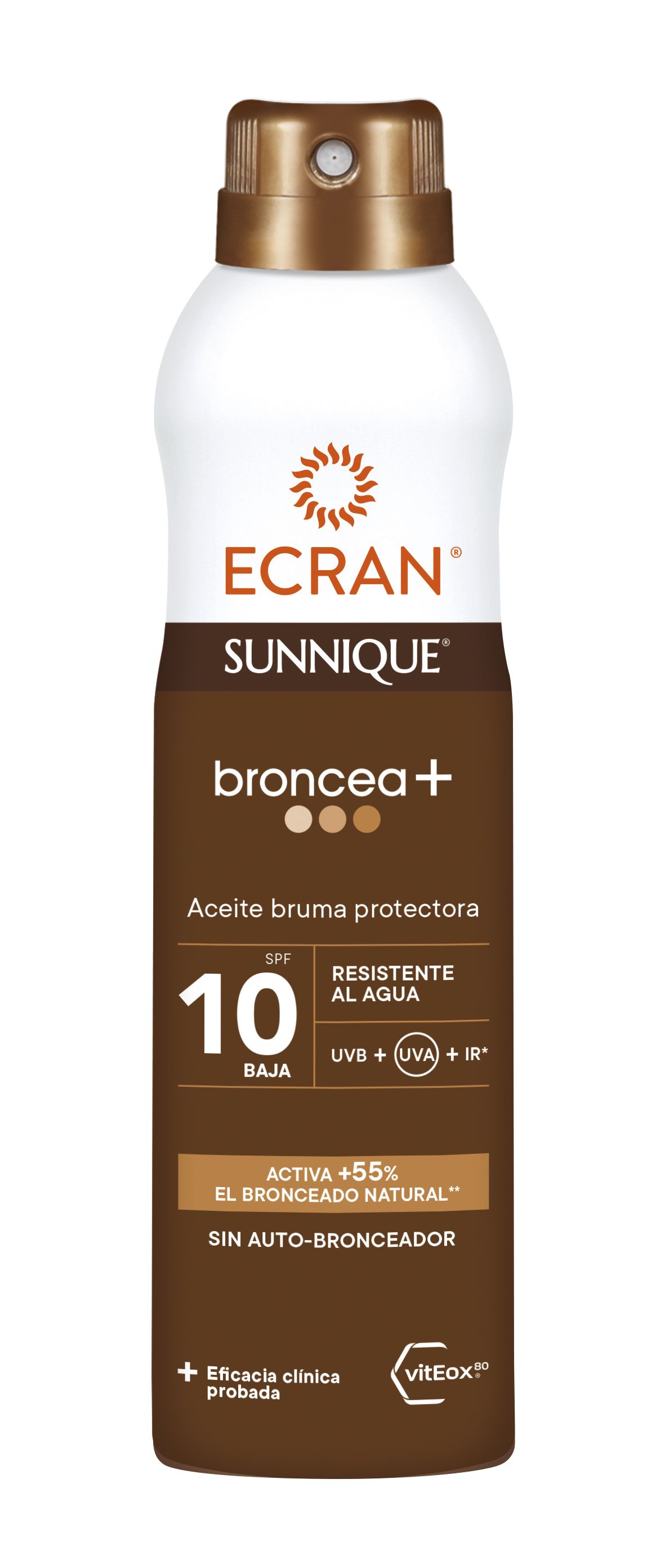 Sunnique заштитна магла уља SPF10 Бронзери