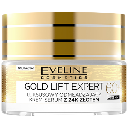 Eveline 60+ Dag- och Nattkräm 50ml Gold Lift Expert