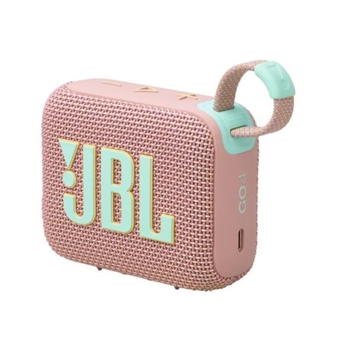 Altavoz Bluetooth ultraportátil - JBL GO 4 - Bluetooth 5.3 - Rosa