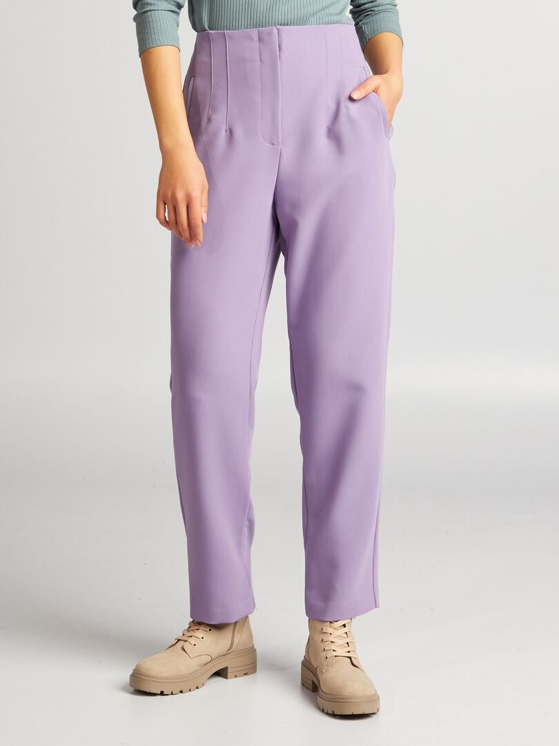 Rechte broek - PAARS