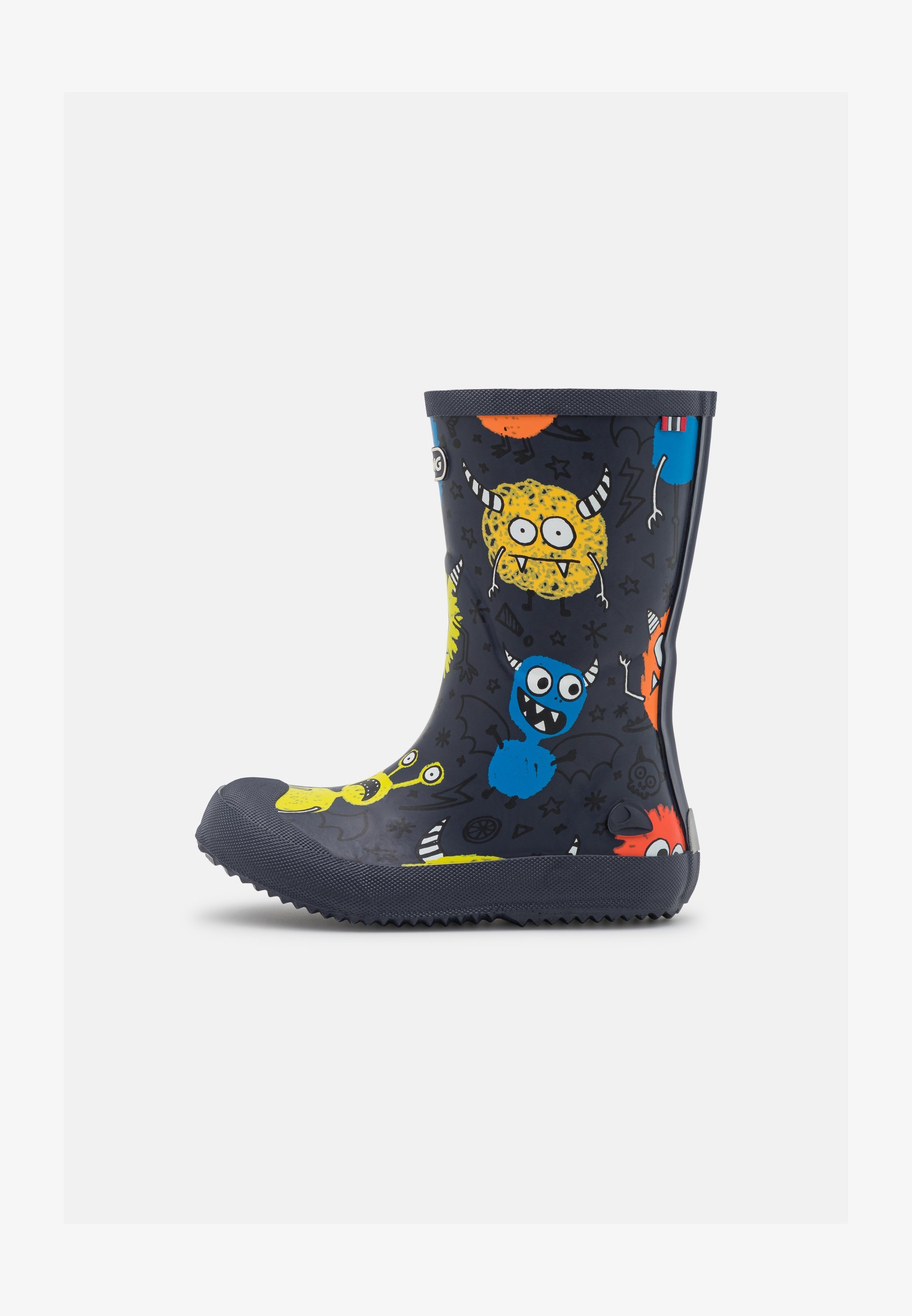 Viking INDIE PRINT UNISEX - Regenlaarzen - marineblauw/meerkleurig