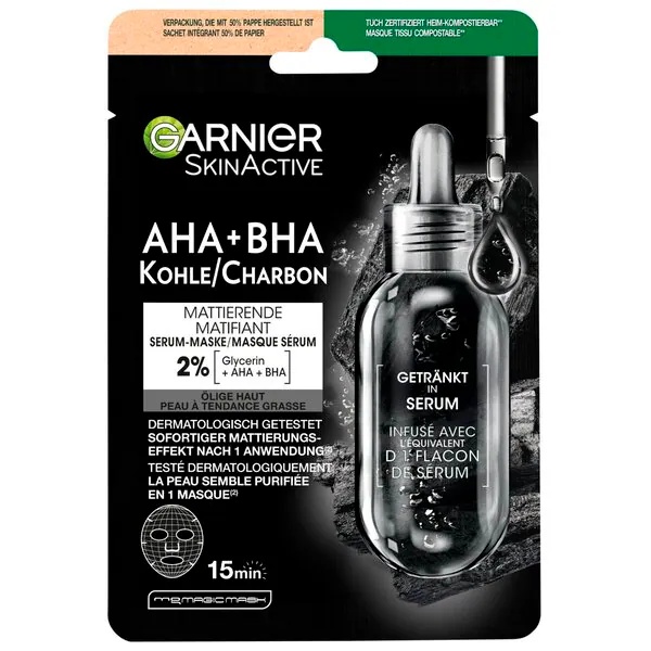 Garnier SkinActive Pure Charcoal Tissue maska za lice