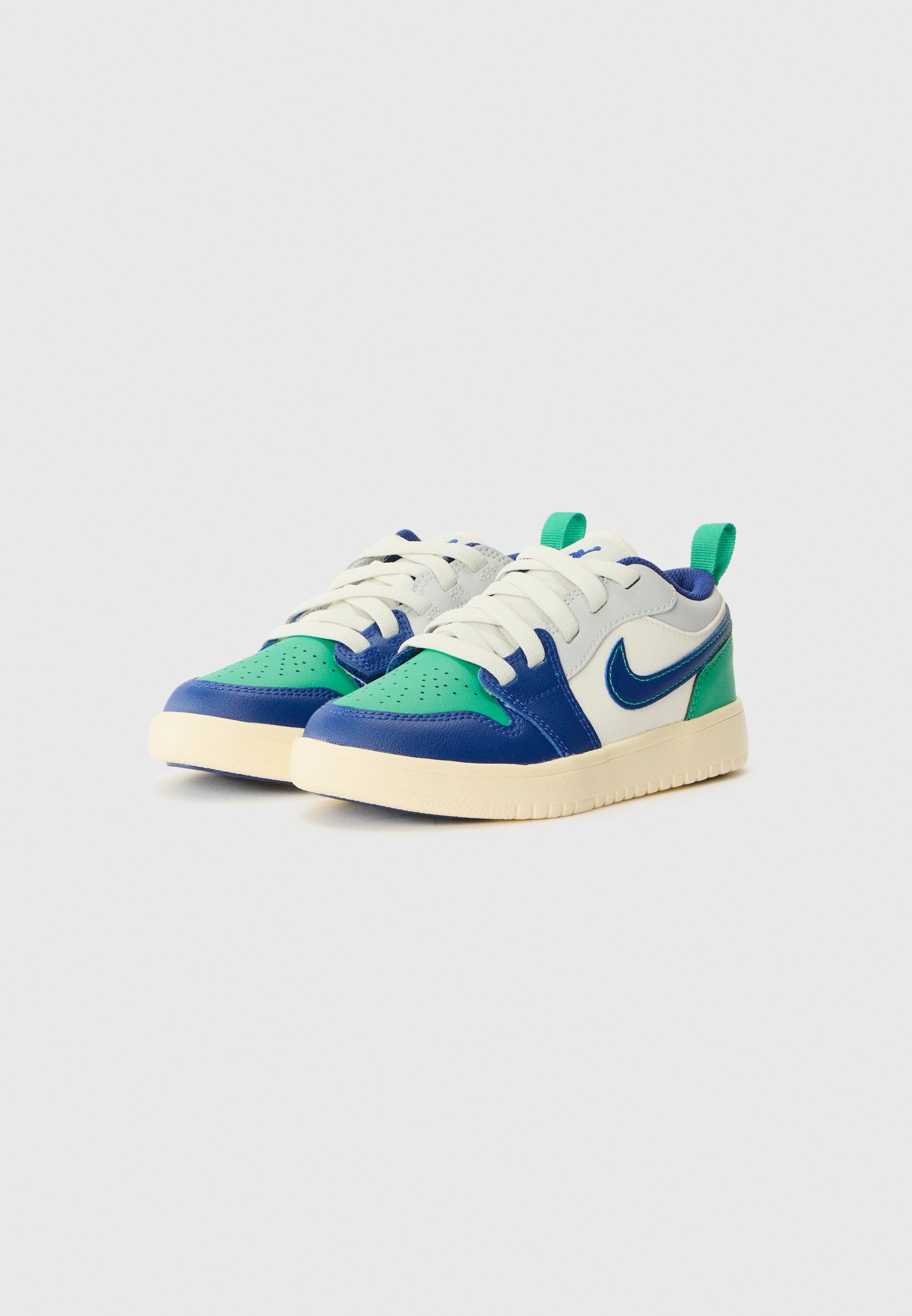 Jordan JORDAN LOW UNISEX - Scarpe da ginnastica - vela/blu reale intenso/verde stadio/grigio neutro/mussola