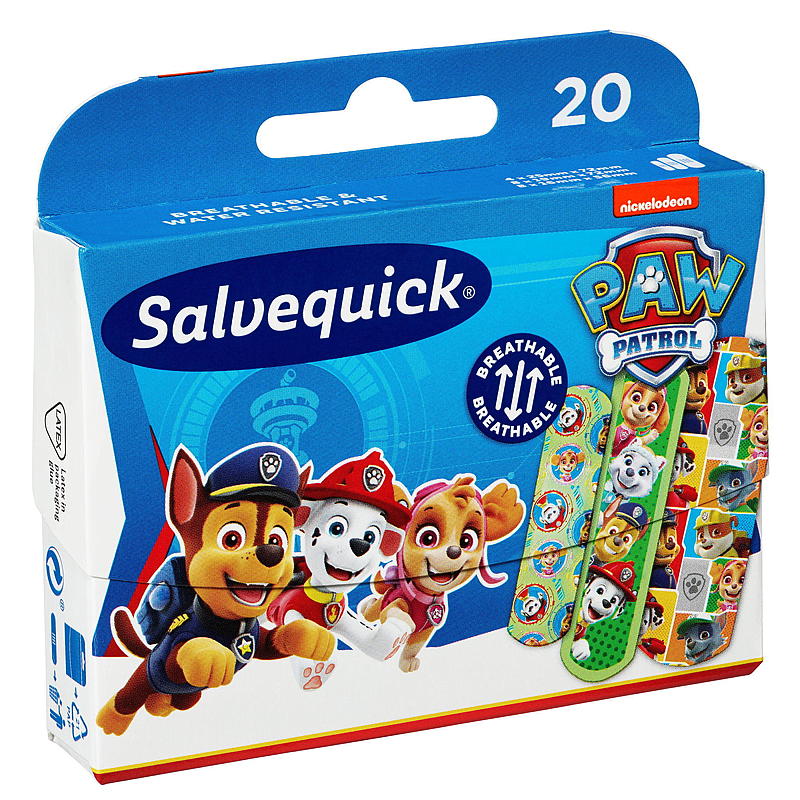Salvequick Salvequick 20 stk. Paw Patrol
