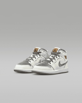 Jordan 1 Mid SE Younger Kids' Shoes