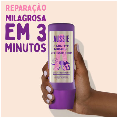 Masque capillaire réparateur multi-usages Aussie 3 Minute Miracle Reconstructor Deep Treatment 225 ml