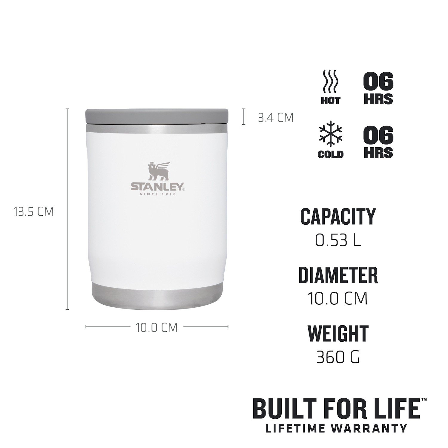 Термос за храну Stanley Mug – 0,53 л – Посуда за храну Adventure за понети – 1 комад