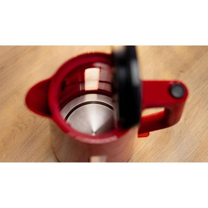 Bouilloire - BOSCH - TWK1M124 MyMoment - Rouge - capacité 1,7L - base 360° - filtre anti-calcaire