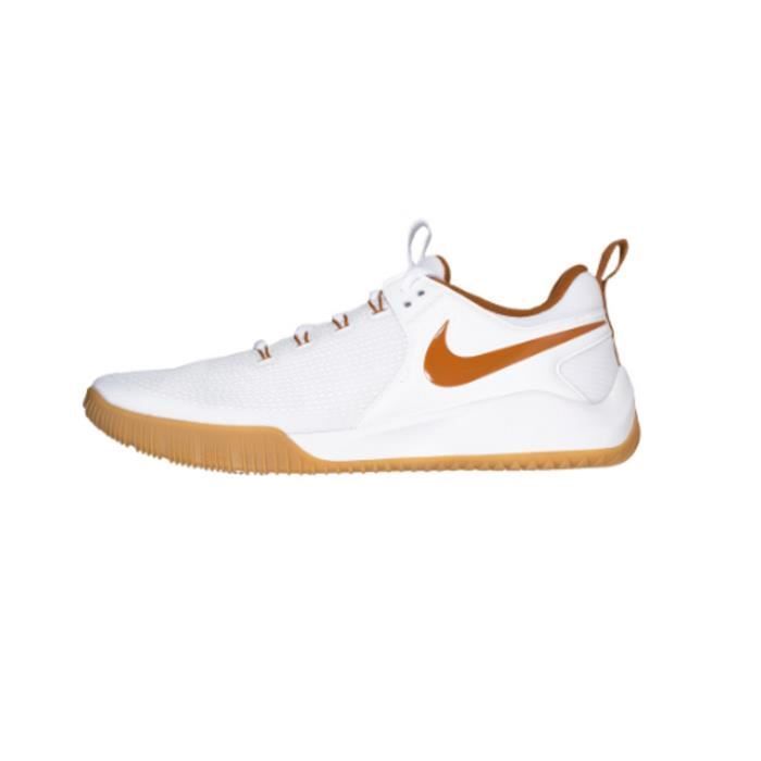 Nike Air Zoom HyperAce 2 SE indendørs volleyballsko - hvid/orange - 45