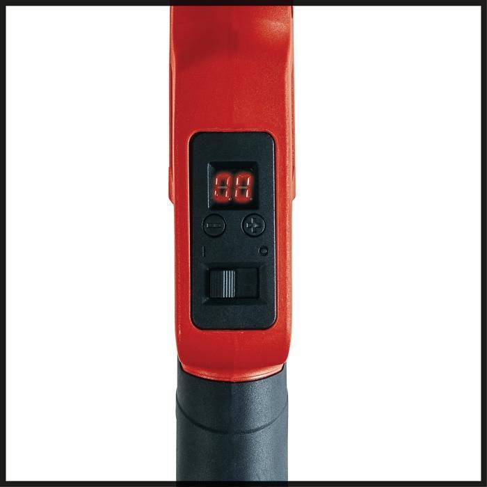 Einhell Ponceuse girafe TE-DW 225 X (750 W, porte-balais à ressorts, manche 165 cm max) Livré en coffret avec disques