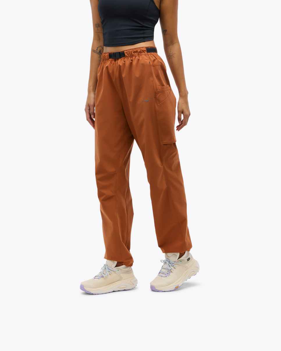 HOKA Woodland Hike Pant Worn Copper