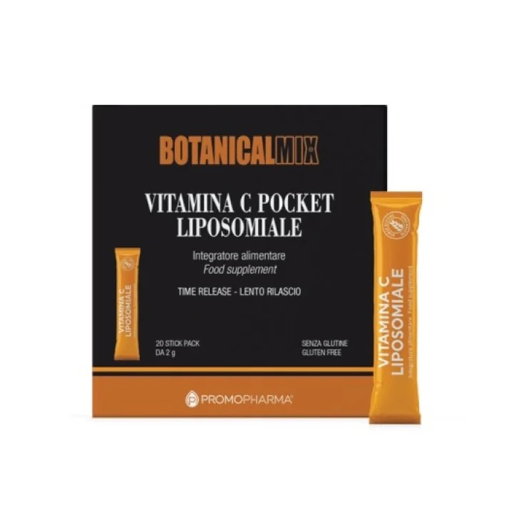 PROMOPHARMA C-vitamiini taskuliposomaalsed praktilised pulgad