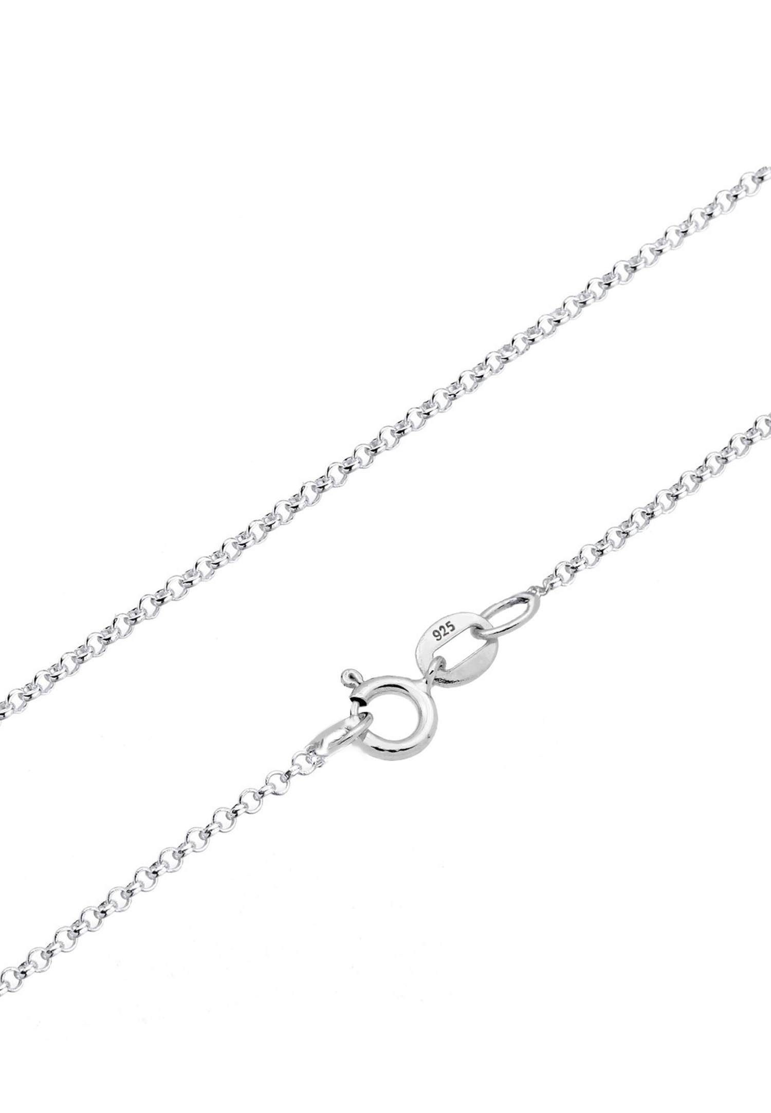 Elli Femme Pendentif Émail du Symbole du Mauvais œil Féminin en Argent Sterling 925
