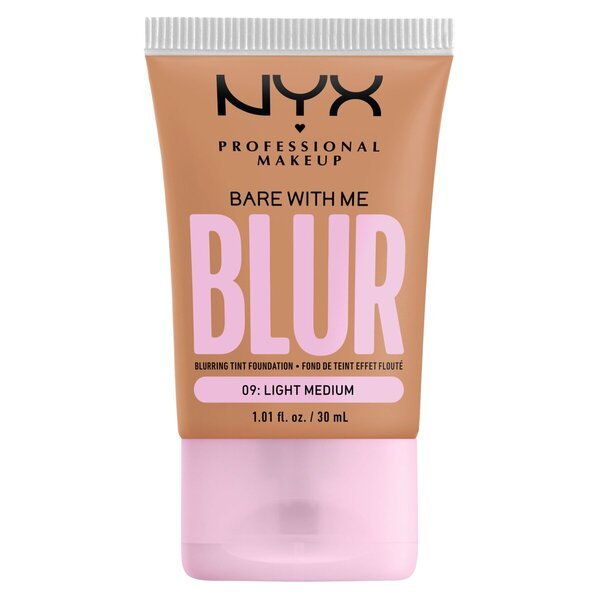 NYX Professional Makeup Bare With Me Blur 09: Svetlý, stredne veľký make-up<br>30ml
