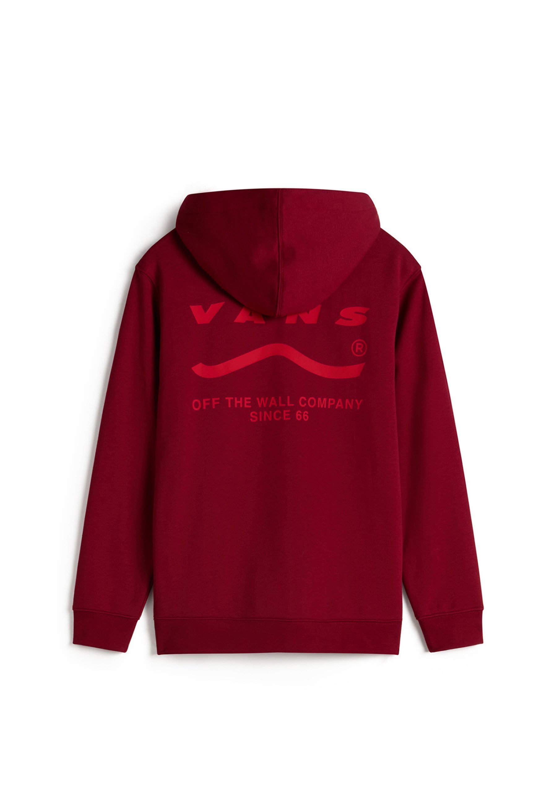Vans hoodie - donkerrood
