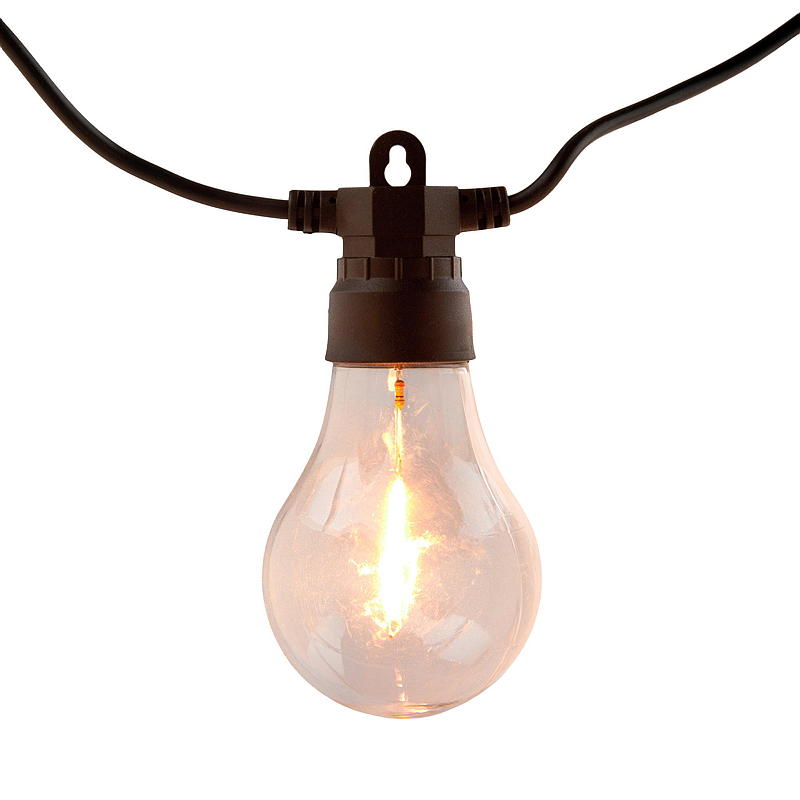 Hjem Vintage lyslenke 10 LED-lys, seriekobling