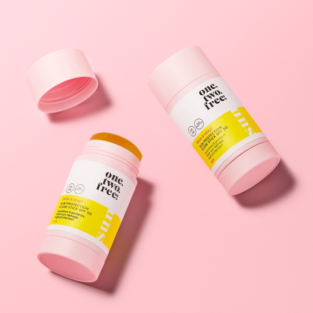 one.two.free! Highlighter u stiku za sunčanje SPF 50 – 20 g