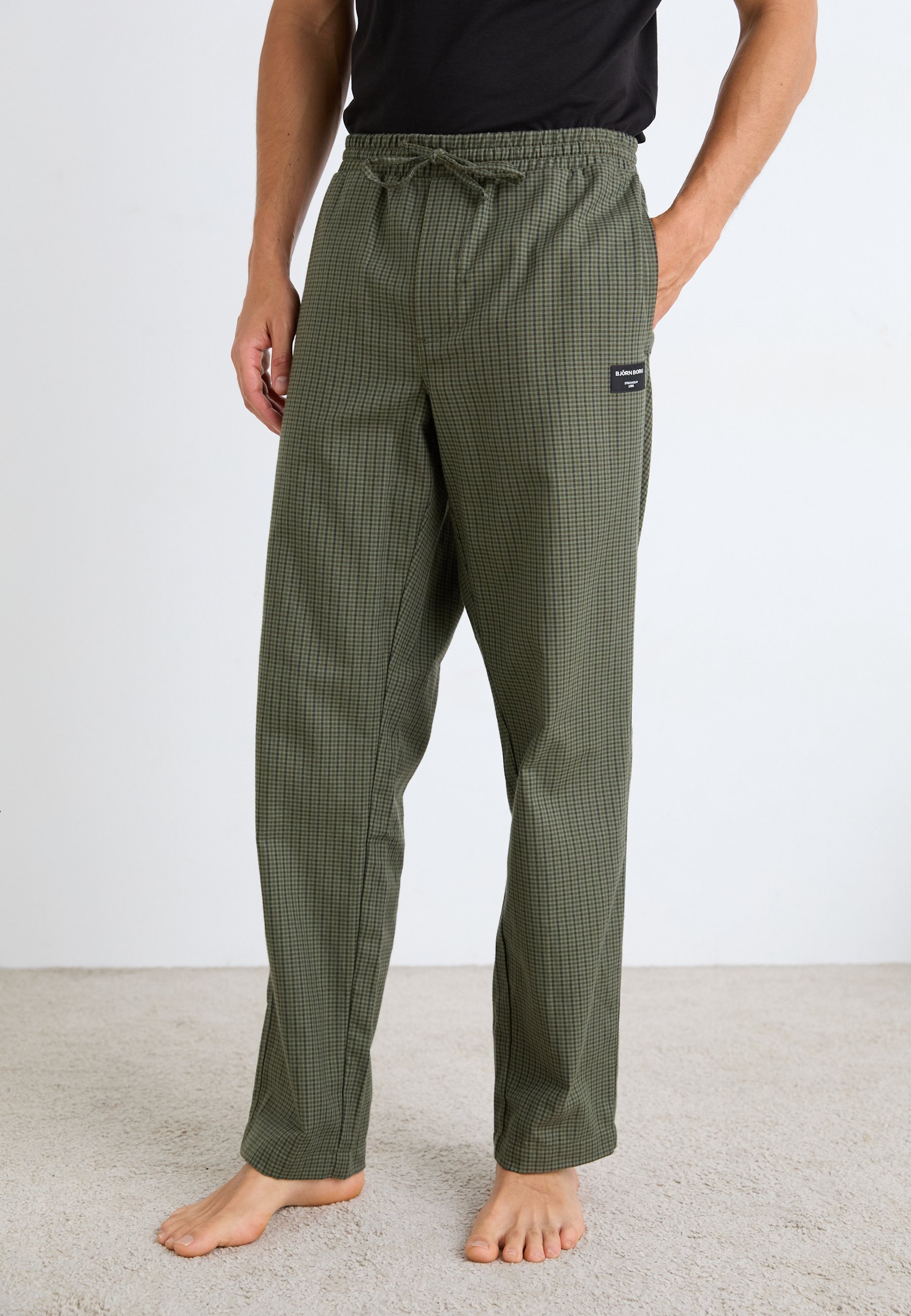 Björn Borg CORE PYJAMABROEK - Pyjamabroek - olijfgroen