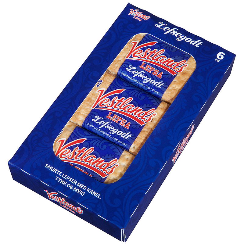 Lefsegodt 345 g canela Vestlandslefsa