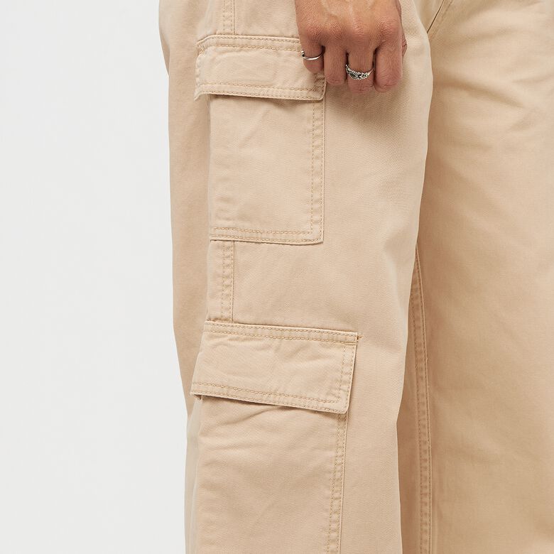 Pantalon cargo délavé à taille S Signature