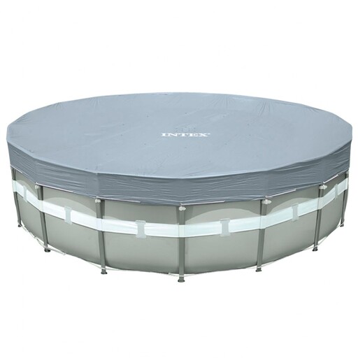Couverture de piscine Intex Deluxe Ultra Frame de 488 cm avec protection UV