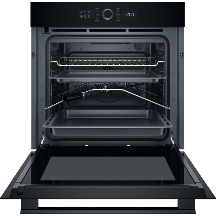 Forno embutido - Limpeza pirolítica - HOTPOINT - HA4S80PM0BA - Preto - Porta fria - 73 L - 59,5 x 56,4 x 59,5 cm