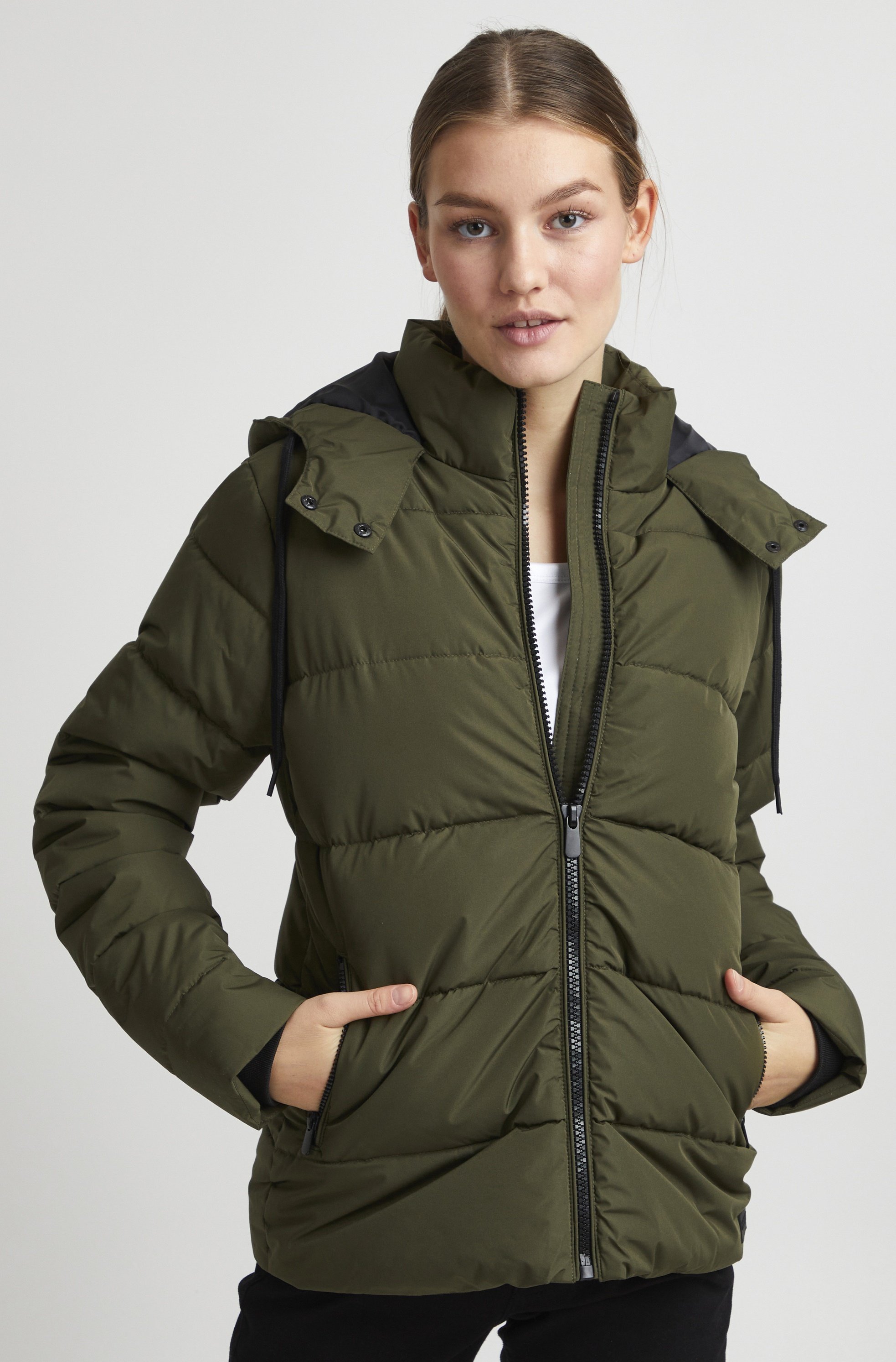 Oxmo OXSOFINA - Vinterjakke - dusty olive
