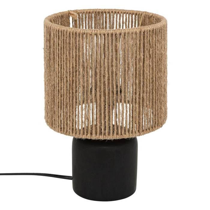 Lampe à poser Koby noir H24cm - Atmosphera Créateur d'intérieur