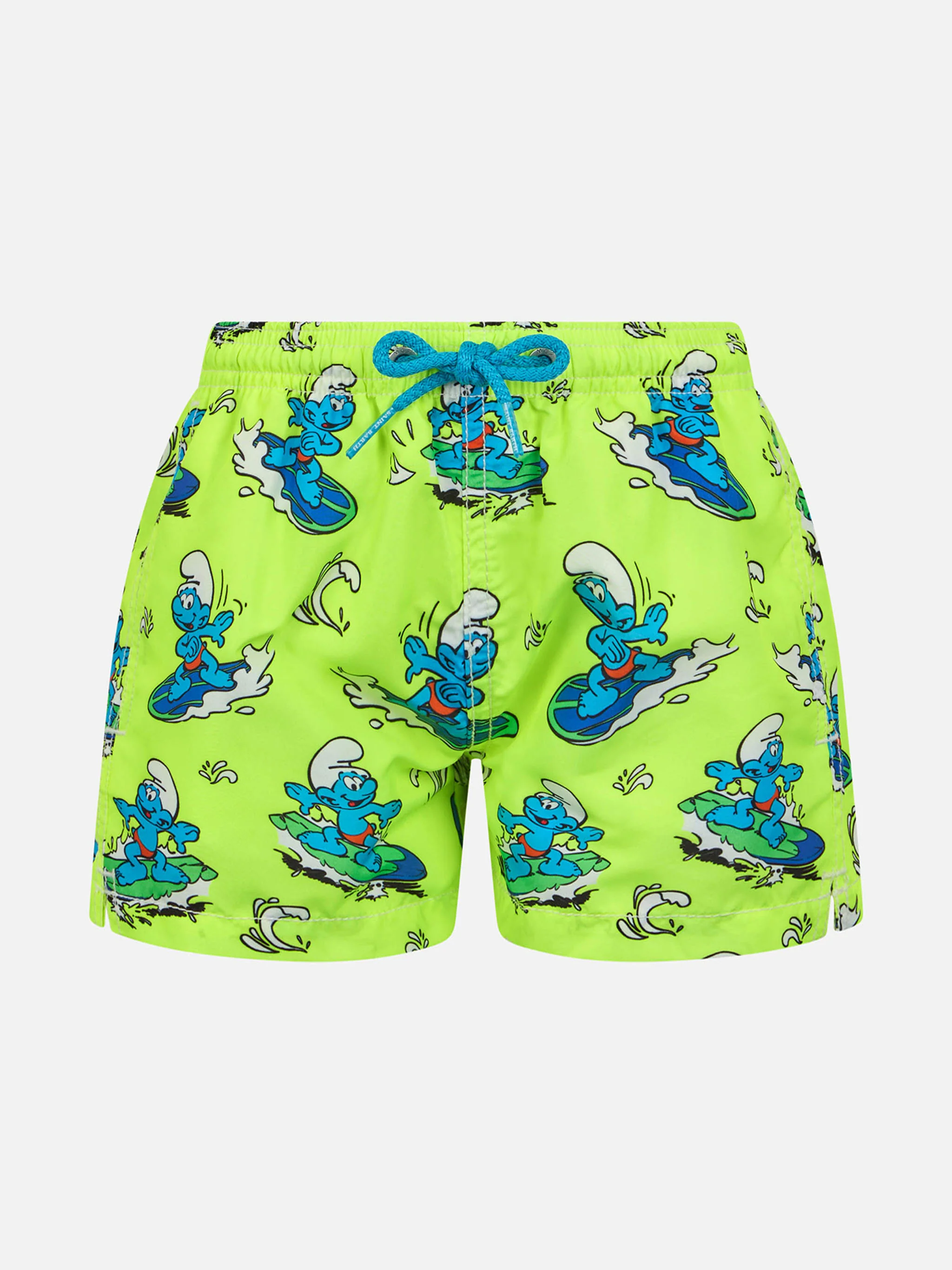 Costume da bagno Jean da bambino di media lunghezza con stampa dei Puf
