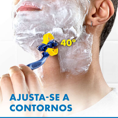 Gillette Sensor 3 Comfort kertakäyttöpartahöylä 8 kpl