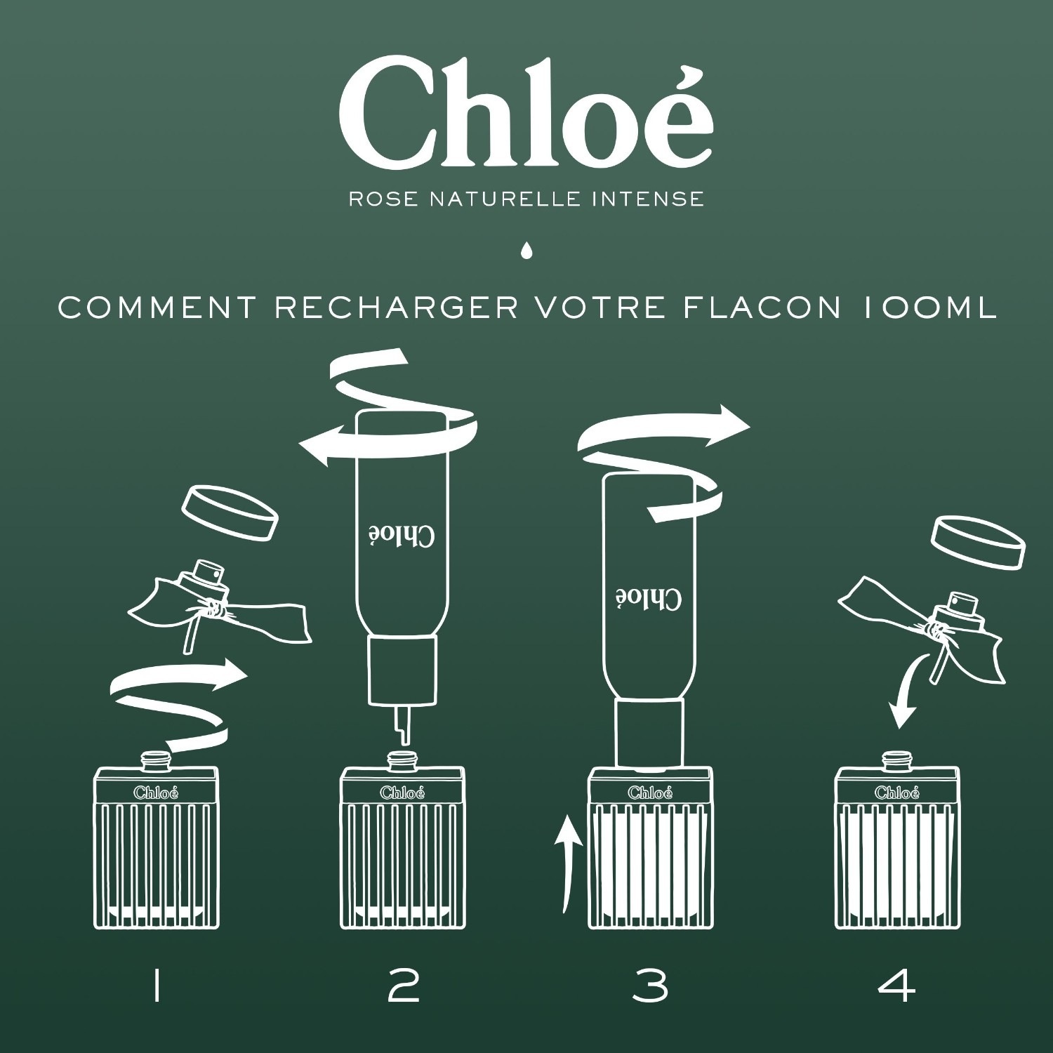 Chloé Eau de Parfum Chloé Rose Naturelle Intense - 30 ml