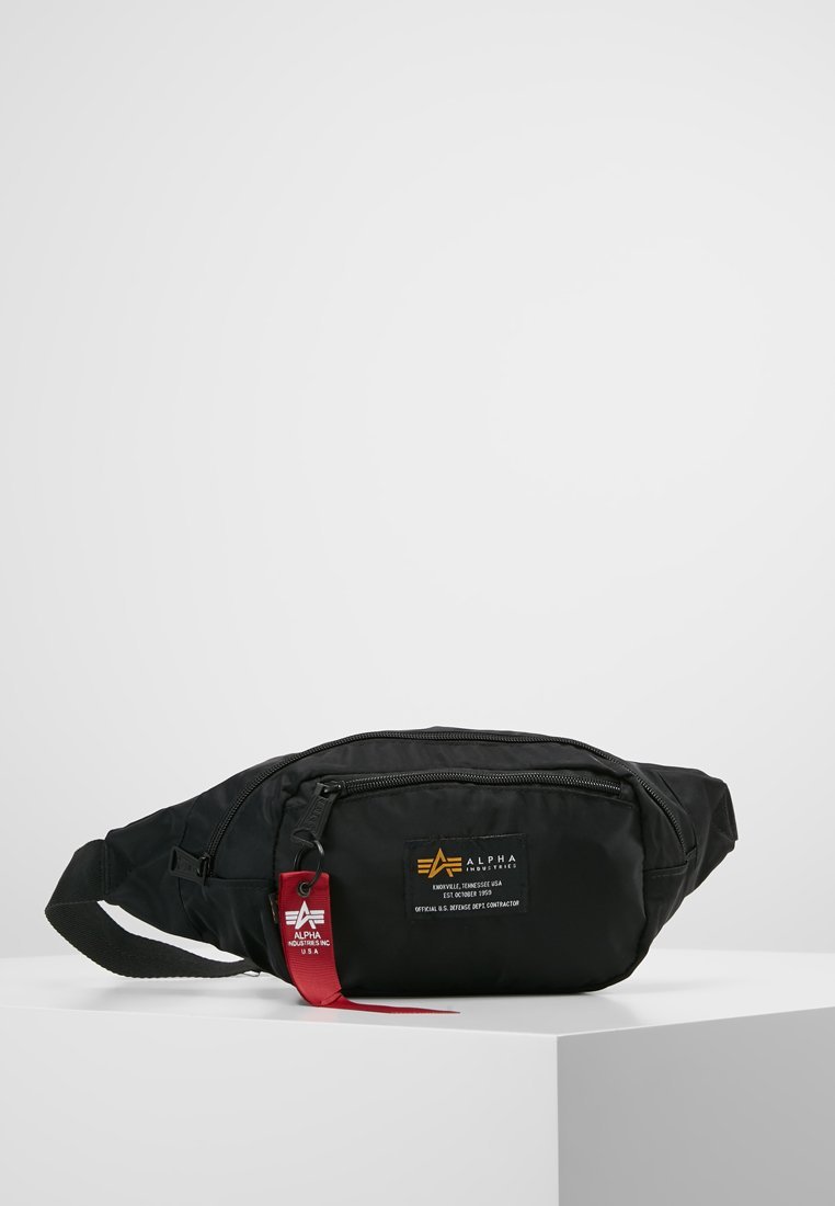 Alpha Industries CREW WAIST BAG UNISEX - Nerka - czarna