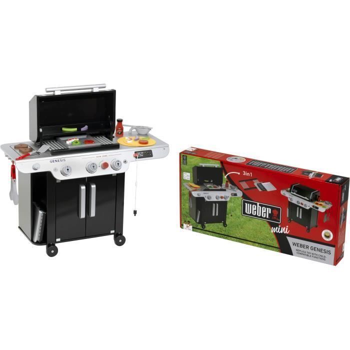 Grand barbecue Weber Genesis - KLEIN - 9445 - Bois FSC - Avec accessoires - Dès 3 ans