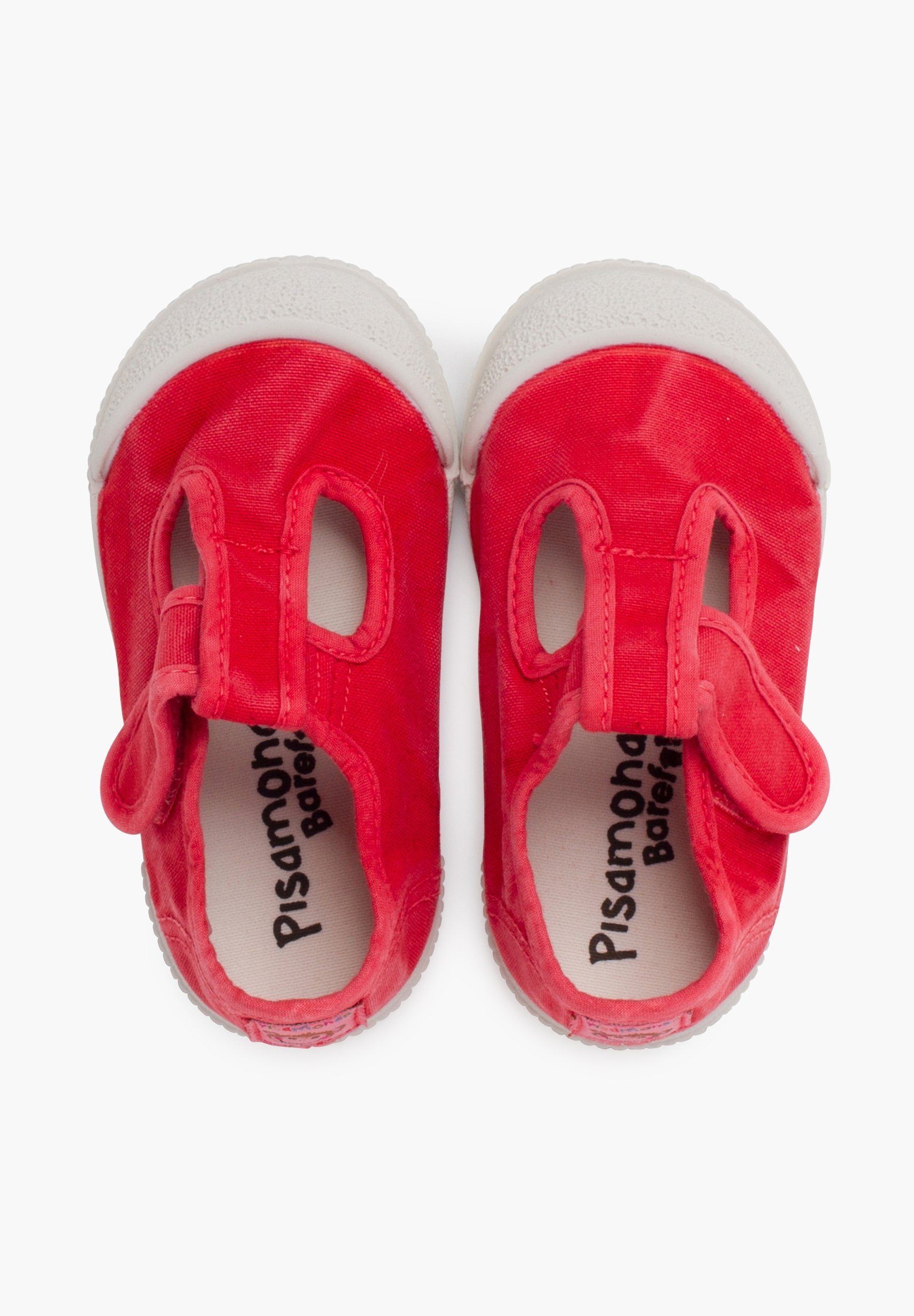 Pisamonas PEPITOS PUNTERA BAREFOOT LAVADA - Babysko - røde