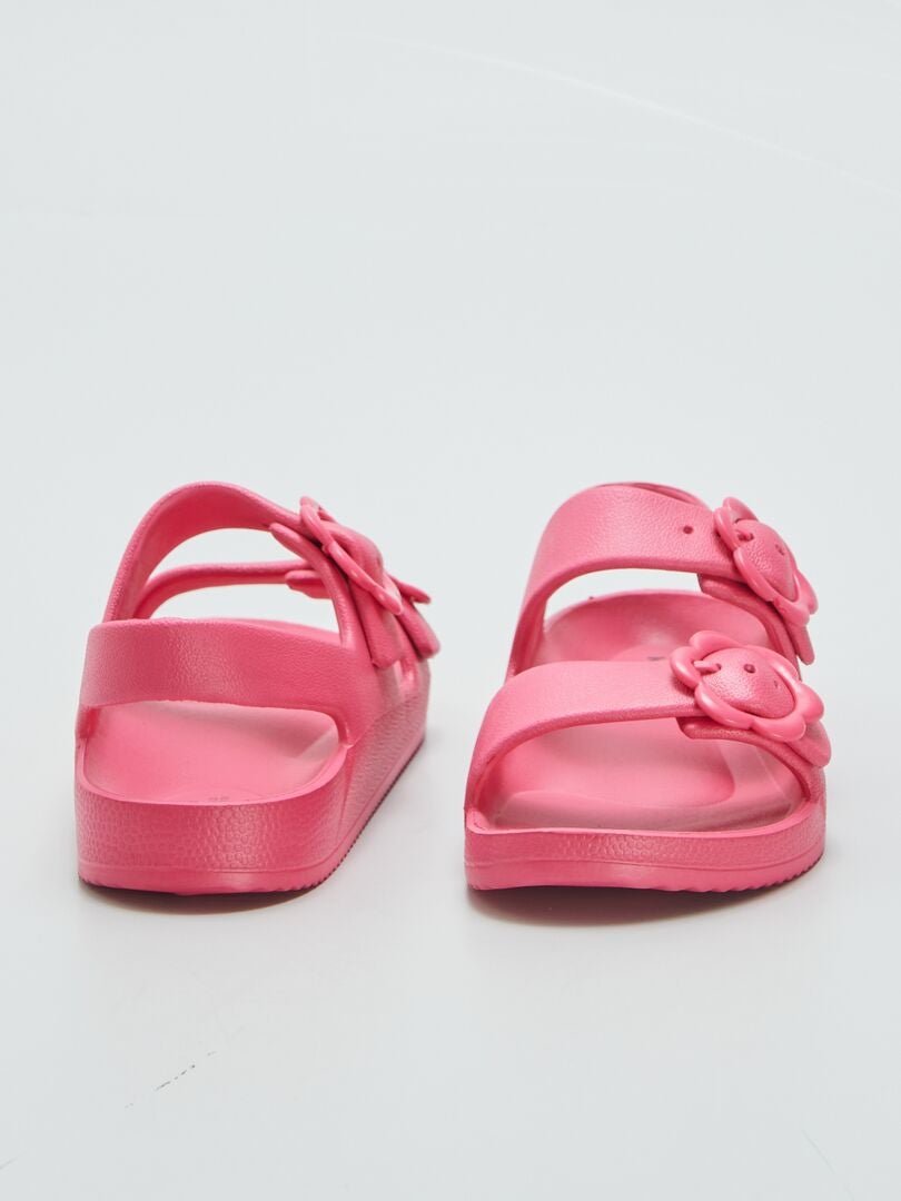 Plastic sandalen - ROZE