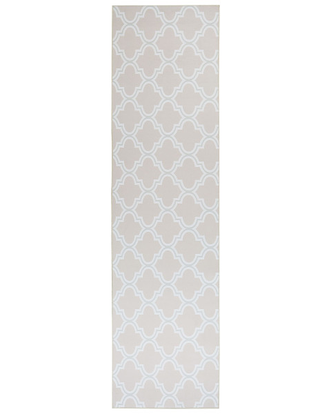 Orientalny dywan chodnikowy 80x300 cm beżowy