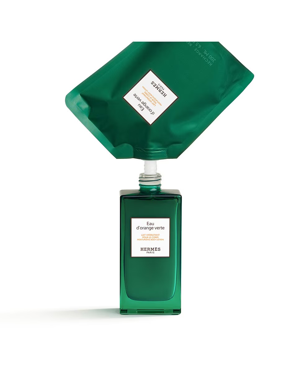 HERMÈS Le Bain Eau d'orange verte, lapte de corp hidratant
