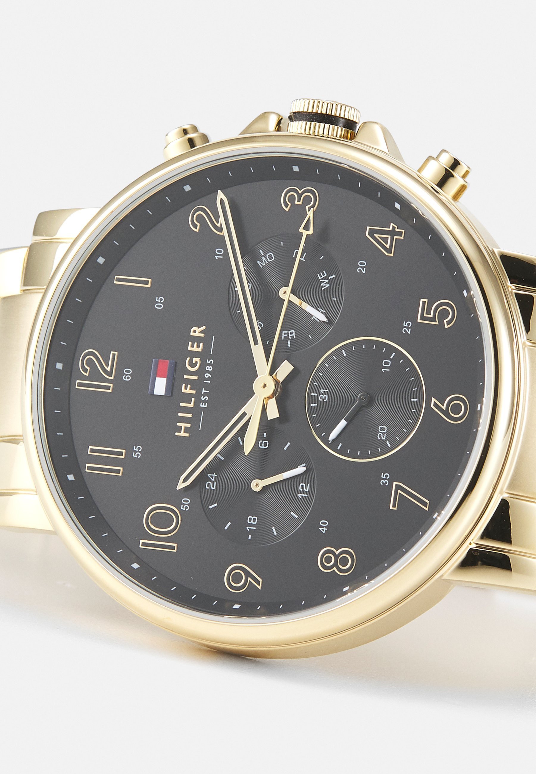 Tommy Hilfiger DANIEL - Orologio cronografo - color oro/nero