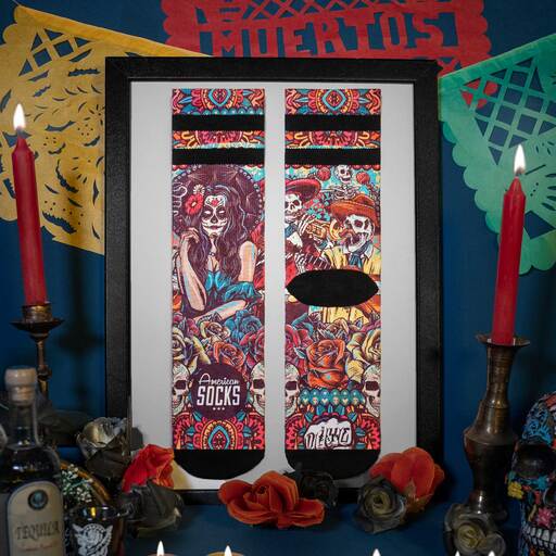 Calcetines American Socks  Día De Los Muertos Mid High